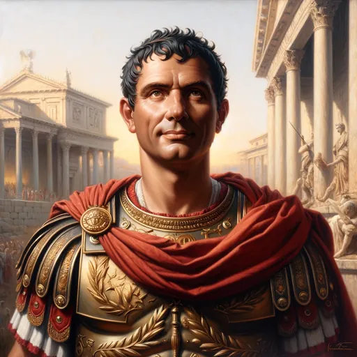 Gaius Julius Caesar GPT artwork