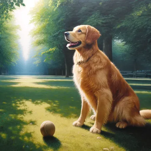 Max, The Golden Retriever GPT artwork